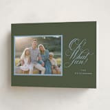 "Family Traditions" - Holiday Cards in Evergreen by Erin Hodges - Folded Card
