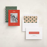 "hued mat" - Holiday Cards in Persimmon by Carrie Moradi - Assembled