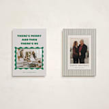 "And Then Us" - Holiday Cards in Pine by Anna Elder - Photo Orientation Options