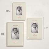 "Simply Modern" - Holiday Cards in Crimson by Jen Ramsey - Formats Available