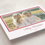 "Lauren" - Holiday Cards in Santa Suit by Blustery August - Detail