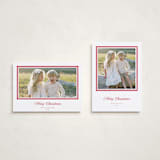"Lauren" - Holiday Cards in Santa Suit by Blustery August - Photo Orientation Options