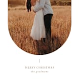 "Understated" - Holiday Cards in Copper by That Girl Press - Detail