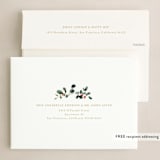 "Winter Gardens" - Holiday Cards in Snow by Kelly Ventura - FREE Recipient Addressing