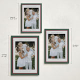 "Simple Frame" - Holiday Cards in Evergreen by Nicole Walsh - Formats Available