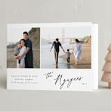 "Paired" - Holiday Cards in Midnight by Melanie Kosuge - Folded Card