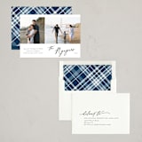 "Paired" - Holiday Cards in Midnight by Melanie Kosuge - Assembled