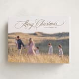 "Classically" - Holiday Cards in Sand by Christy Hy Lee - Folded Card