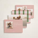 "Southern Sripes" - Holiday Cards in Azalea by Cindy Reynolds - Back of Card Options