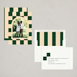 "Checkered Arch" - Holiday Cards in Pine by Baumbirdy - Assembled
