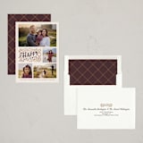 "Vintage Gallery" - Holiday Cards in Cream by Jill Means - Assembled