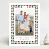 "Geo Holly" - Holiday Cards in Pine by Ashley Presutti Beasley - Front