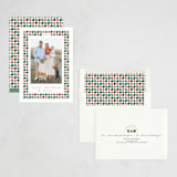 "Geo Holly" - Holiday Cards in Pine by Ashley Presutti Beasley - Assembled