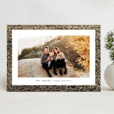 "Classic Tweed" - Holiday Cards in Espresso by Keen Peachy - Front