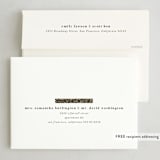 "Classic Tweed" - Holiday Cards in Espresso by Keen Peachy - FREE Recipient Addressing