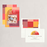 "Color Nouveau" - Holiday Cards in Sunshine by Rebecca Daublin - Assembled