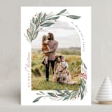 "Winter Foliage" - Holiday Cards in Snow by Joanna Griffin - Front
