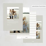 "Ornament Frame" - Holiday Cards in Cinder by Erin German - Back of Card