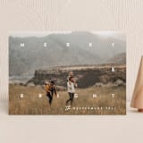 "Wide Embrace" - Holiday Cards in Granite by Susan Brown - Front