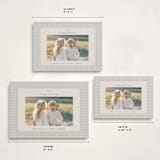 "Gingham Vintage" - Holiday Cards in Ash by Emily Betts - Formats Available