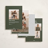 "The Little Things" - Holiday Cards in Fir by Up Up Creative - Back of Card Options