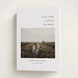 "The Little Things" - Holiday Cards in Fir by Up Up Creative - Folded Card
