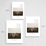 "The Little Things" - Holiday Cards in Fir by Up Up Creative - Formats Available