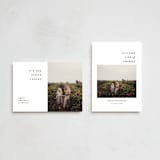 "The Little Things" - Holiday Cards in Fir by Up Up Creative - Photo Orientation Options