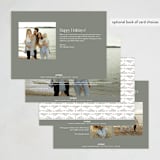 "bough" - Holiday Cards in Wreath by Pixel and Hank - Back of Card Options
