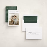 "Reflection" - Holiday Cards in Spruce by Annie Clark - Assembled