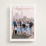 "Noël moderne" - Holiday Cards in Mulled Wine by Benita Crandall - Front