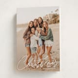 "Fresh Greeting" - Holiday Cards in Snowfall by Charter Oaks Creative - Folded Card