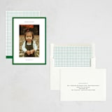"Classic Border" - Holiday Cards in Pine by Wendy Chung - Assembled