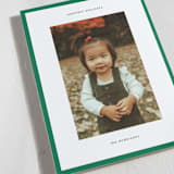 "Classic Border" - Holiday Cards in Pine by Wendy Chung - Detail