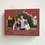 "New Stop" - Holiday Cards in Cinnamon by Heather Schertzer - Folded Card