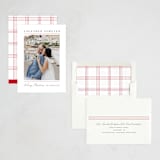 "Together Forever" - Holiday Cards in Cranberry by Chris Griffith - Assembled