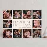 "all the happy" - Holiday Cards in Marshmallow by Betsy Siber - Front