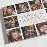 "all the happy" - Holiday Cards in Marshmallow by Betsy Siber - Detail