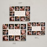 "all the happy" - Holiday Cards in Marshmallow by Betsy Siber - Formats Available