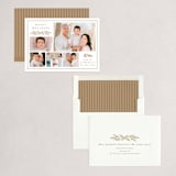 "Merry Motif" - Holiday Cards in Golden by Amy Kross - Assembled