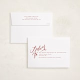 "Merry and Bright!" - Holiday Cards in Winter Garden by Wildfield Paper Co - FREE Recipient Addressing