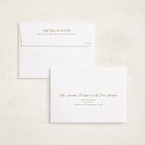 "Formal Five" - Holiday Cards in Candlelight by Carolyn MacLaren - FREE Recipient Addressing