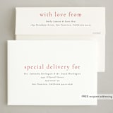 "Six" - Holiday Cards in Holly Berry by Up Up Creative - FREE Recipient Addressing