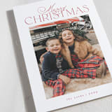 "graceful" - Holiday Cards in Cardinal by Carolyn Nicks - Detail