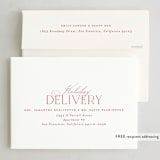 "graceful" - Holiday Cards in Cardinal by Carolyn Nicks - FREE Recipient Addressing