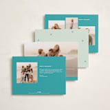 "Julep" - Holiday Cards in Mint by Megan Davis - Back of Card Options