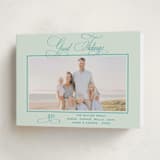 "Julep" - Holiday Cards in Mint by Megan Davis - Folded Card