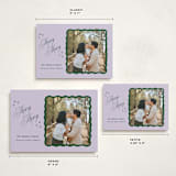 "Squiggle and Stars" - Holiday Cards in Sugar Plum by Lauren Jopling - Formats Available