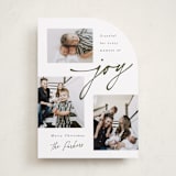"Little Moments of Joy" - Holiday Cards in Snow by Robert and Stella - Front