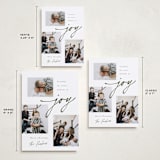"Little Moments of Joy" - Holiday Cards in Snow by Robert and Stella - Formats Available